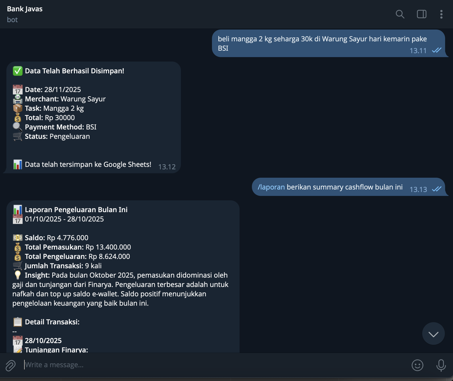 FinFlow AI Detail 1
